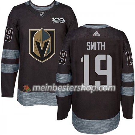 Vegas Golden Knights Reilly Smith 19 1917-2017 100th Anniversary Adidas Schwarz Trikot Authentic - Herren